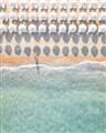 Picture of Amazing beach with Umbrellas   _GroupedProduct_Rectangle_Portrait_Photography _GroupedProduct_Rectangle_Portrait_Unframed_Print_Only_