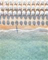 Picture of Amazing beach with Umbrellas   _GroupedProduct_Rectangle_Portrait_Photography _GroupedProduct_Rectangle_Portrait_Unframed_Print_Only_
