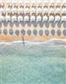 Picture of Amazing beach with Umbrellas   _GroupedProduct_Rectangle_Portrait_Photography _GroupedProduct_Rectangle_Portrait_Unframed_Print_Only_