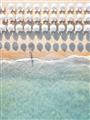 Picture of Amazing beach with Umbrellas   _GroupedProduct_Rectangle_Portrait_Photography _GroupedProduct_Rectangle_Portrait_Unframed_Print_Only_