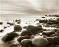 Picture of Misty Rocky Shore _GroupedProduct_Rectangle_Landscape_Photography _GroupedProduct_Rectangle_Landscape_Unframed_Print_Only_