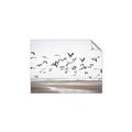 Picture of Seagulls flying on a rainy day _GroupedProduct_Rectangle_Landscape_Photography _GroupedProduct_Rectangle_Landscape_Unframed_Print_Only_