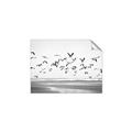 Picture of Seagulls flying on a rainy day _GroupedProduct_Rectangle_Landscape_Photography _GroupedProduct_Rectangle_Landscape_Unframed_Print_Only_