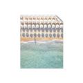 Picture of Amazing beach with Umbrellas   _GroupedProduct_Rectangle_Portrait_Photography _GroupedProduct_Rectangle_Portrait_Unframed_Print_Only_
