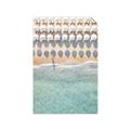 Picture of Amazing beach with Umbrellas   _GroupedProduct_Rectangle_Portrait_Photography _GroupedProduct_Rectangle_Portrait_Unframed_Print_Only_