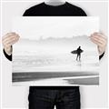 Picture of Lone Surfer _GroupedProduct_Rectangle_Landscape_Photography _GroupedProduct_Rectangle_Landscape_Canvas_