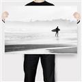 Picture of Lone Surfer _GroupedProduct_Rectangle_Landscape_Photography _GroupedProduct_Rectangle_Landscape_Canvas_