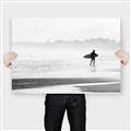Picture of Lone Surfer _GroupedProduct_Rectangle_Landscape_Photography _GroupedProduct_Rectangle_Landscape_Canvas_