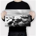 Picture of Misty Rocky Shore _GroupedProduct_Rectangle_Landscape_Photography _GroupedProduct_Rectangle_Landscape_Canvas_