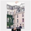 Picture of Pink Building in Paris _GroupedProduct_Rectangle_Portrait_Photography _GroupedProduct_Rectangle_Portrait_Canvas_