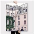 Picture of Pink Building in Paris _GroupedProduct_Rectangle_Portrait_Photography _GroupedProduct_Rectangle_Portrait_Canvas_