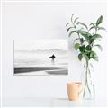 Picture of Lone Surfer _GroupedProduct_Rectangle_Landscape_Photography _GroupedProduct_Rectangle_Landscape_Canvas_