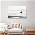 Picture of Lone Surfer _GroupedProduct_Rectangle_Landscape_Photography _GroupedProduct_Rectangle_Landscape_Canvas_