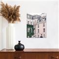 Picture of Pink Building in Paris _GroupedProduct_Rectangle_Portrait_Photography _GroupedProduct_Rectangle_Portrait_Canvas_