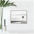 Picture of Lone Surfer _GroupedProduct_Rectangle_Landscape_Photography _GroupedProduct_Rectangle_Landscape_Canvas_Framed_