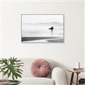 Picture of Lone Surfer _GroupedProduct_Rectangle_Landscape_Photography _GroupedProduct_Rectangle_Landscape_Canvas_Framed_