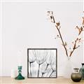Picture of B&W Flowers end _GroupedProduct_Square_Photography _GroupedProduct_Square_Canvas_Framed_