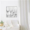 Picture of B&W Flowers end _GroupedProduct_Square_Photography _GroupedProduct_Square_Canvas_Framed_