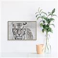 Picture of Big Tiger _GroupedProduct_Rectangle_Landscape_Photography _GroupedProduct_Rectangle_Landscape_Canvas_Framed_