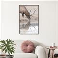 Picture of Elk in the Wild _GroupedProduct_Rectangle_Portrait_Photography _GroupedProduct_Rectangle_Portrait_Canvas_Framed_