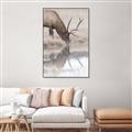 Picture of Elk in the Wild _GroupedProduct_Rectangle_Portrait_Photography _GroupedProduct_Rectangle_Portrait_Canvas_Framed_