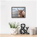 Picture of Furry highland cow _GroupedProduct_Rectangle_Landscape_Photography _GroupedProduct_Rectangle_Landscape_Canvas_Framed_