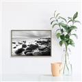 Picture of Misty Rocky Shore _GroupedProduct_Rectangle_Landscape_Photography _GroupedProduct_Rectangle_Landscape_Canvas_Framed_