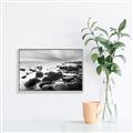 Picture of Misty Rocky Shore _GroupedProduct_Rectangle_Landscape_Photography _GroupedProduct_Rectangle_Landscape_Canvas_Framed_