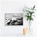 Picture of Misty Rocky Shore _GroupedProduct_Rectangle_Landscape_Photography _GroupedProduct_Rectangle_Landscape_Canvas_Framed_