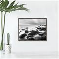 Picture of Misty Rocky Shore _GroupedProduct_Rectangle_Landscape_Photography _GroupedProduct_Rectangle_Landscape_Canvas_Framed_