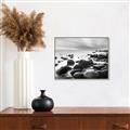 Picture of Misty Rocky Shore _GroupedProduct_Rectangle_Landscape_Photography _GroupedProduct_Rectangle_Landscape_Canvas_Framed_