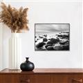 Picture of Misty Rocky Shore _GroupedProduct_Rectangle_Landscape_Photography _GroupedProduct_Rectangle_Landscape_Canvas_Framed_