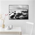 Picture of Misty Rocky Shore _GroupedProduct_Rectangle_Landscape_Photography _GroupedProduct_Rectangle_Landscape_Canvas_Framed_
