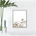 Picture of Santorini Shoreline II _GroupedProduct_Rectangle_Portrait_Photography _GroupedProduct_Rectangle_Portrait_Canvas_Framed_