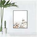 Picture of Santorini Shoreline II _GroupedProduct_Rectangle_Portrait_Photography _GroupedProduct_Rectangle_Portrait_Canvas_Framed_