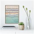 Picture of Amazing beach with Umbrellas   _GroupedProduct_Rectangle_Portrait_Photography _GroupedProduct_Rectangle_Portrait_Canvas_Framed_