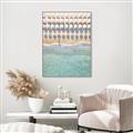 Picture of Amazing beach with Umbrellas   _GroupedProduct_Rectangle_Portrait_Photography _GroupedProduct_Rectangle_Portrait_Canvas_Framed_