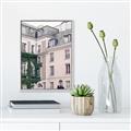 Picture of Pink Building in Paris _GroupedProduct_Rectangle_Portrait_Photography _GroupedProduct_Rectangle_Portrait_Canvas_Framed_