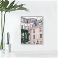 Picture of Pink Building in Paris _GroupedProduct_Rectangle_Portrait_Photography _GroupedProduct_Rectangle_Portrait_Canvas_Framed_