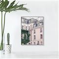 Picture of Pink Building in Paris _GroupedProduct_Rectangle_Portrait_Photography _GroupedProduct_Rectangle_Portrait_Canvas_Framed_
