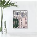 Picture of Pink Building in Paris _GroupedProduct_Rectangle_Portrait_Photography _GroupedProduct_Rectangle_Portrait_Canvas_Framed_