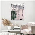 Picture of Pink Building in Paris _GroupedProduct_Rectangle_Portrait_Photography _GroupedProduct_Rectangle_Portrait_Canvas_Framed_