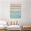 Picture of Amazing beach with Umbrellas   _GroupedProduct_Rectangle_Portrait_Photography _GroupedProduct_Rectangle_Portrait_Unframed_Print_Only_