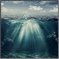 Picture of Magical Waters _GroupedProduct_Square_Photography _GroupedProduct_Square_Canvas_Framed_