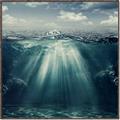 Picture of Magical Waters _GroupedProduct_Square_Photography _GroupedProduct_Square_Canvas_Framed_