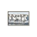 Picture of White Horses _GroupedProduct_Rectangle_Landscape_Photography _GroupedProduct_Rectangle_Landscape_Canvas_Framed_