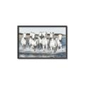 Picture of White Horses _GroupedProduct_Rectangle_Landscape_Photography _GroupedProduct_Rectangle_Landscape_Canvas_Framed_