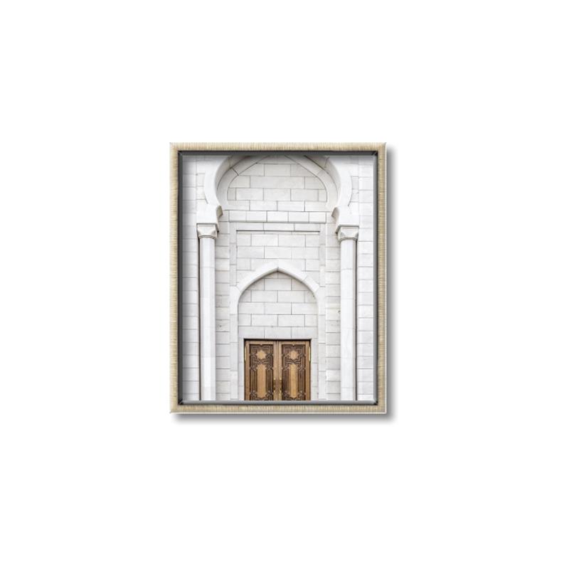 Picture of The door to the mosque _GroupedProduct_Rectangle_Portrait_Photography _GroupedProduct_Rectangle_Portrait_Canvas_Framed_