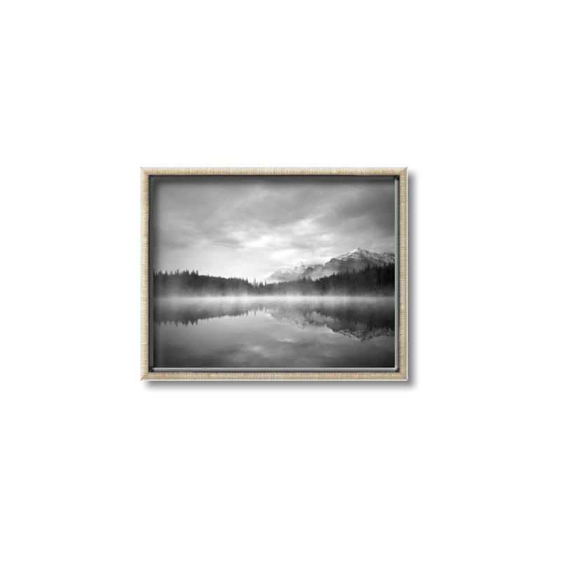 Picture of Glaciers Mountain Black    _GroupedProduct_Rectangle_Landscape_Photography _GroupedProduct_Rectangle_Landscape_Canvas_Framed_