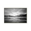 Picture of Glaciers Mountain Black    _GroupedProduct_Rectangle_Landscape_Photography _GroupedProduct_Rectangle_Landscape_Canvas_Framed_